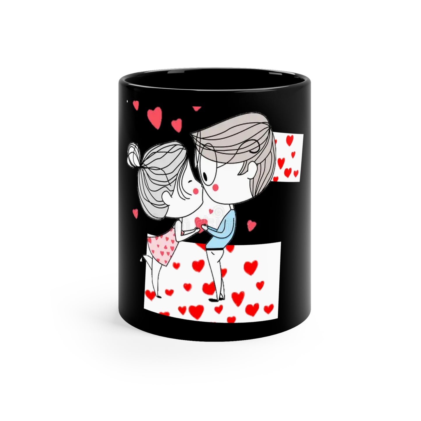 11oz Black Mug