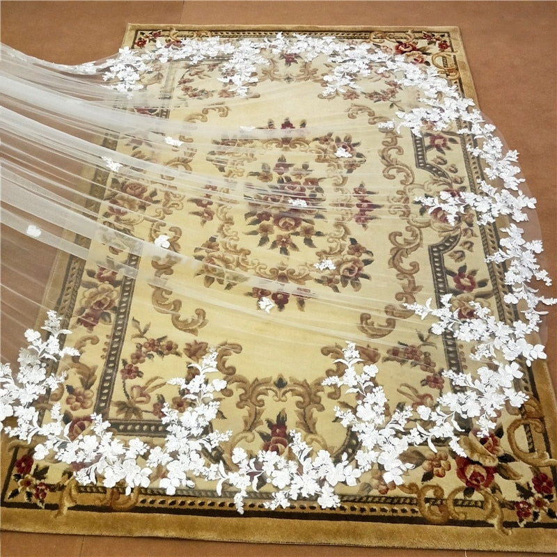 One Layer Wedding Veil