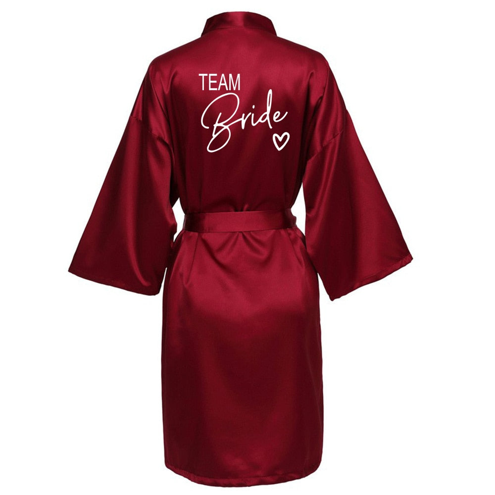 Products Wedding Party Team Bride Robe