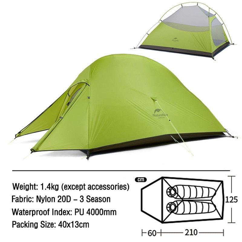 Waterproof Outdoor Hiking Travel Ten