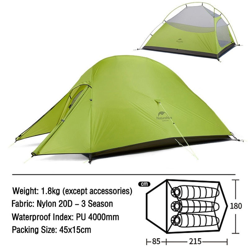Waterproof Outdoor Hiking Travel Ten