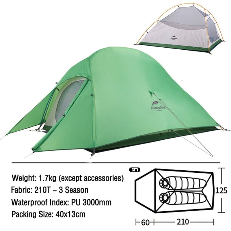 Waterproof Outdoor Hiking Travel Ten