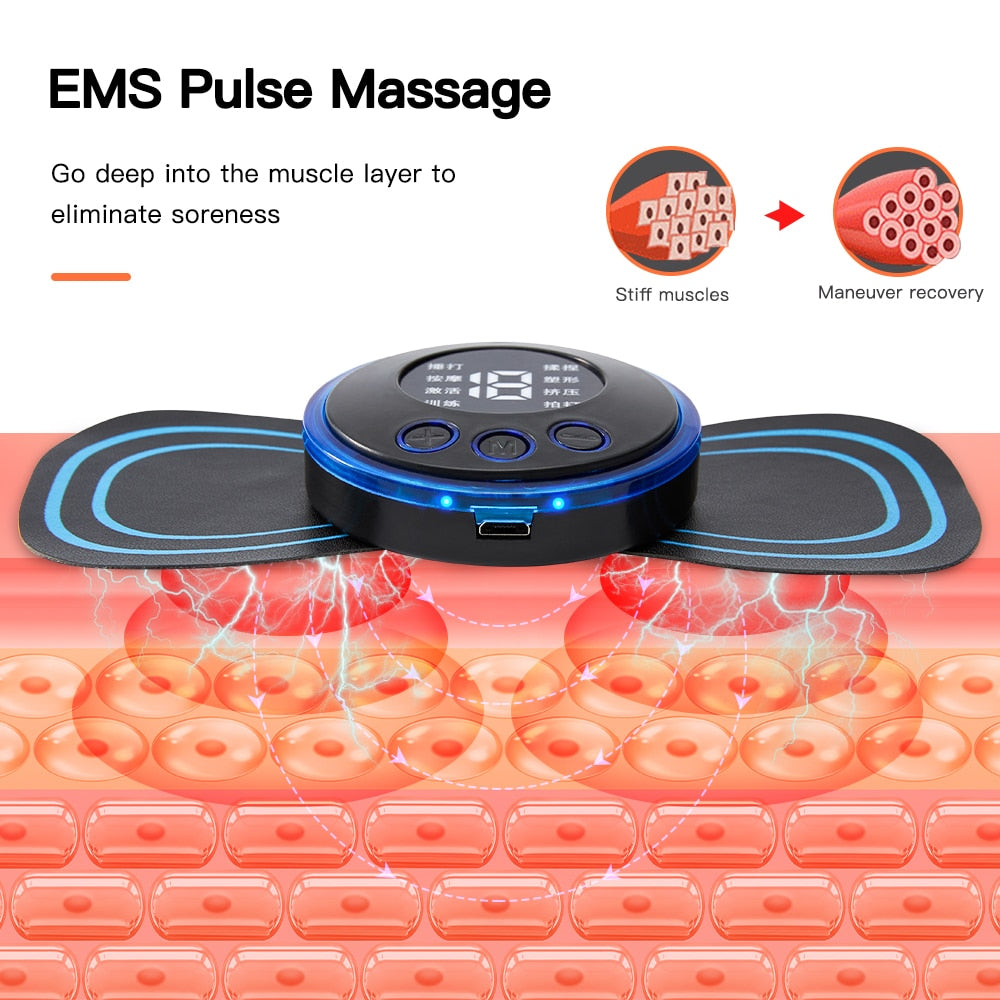 EMS Mini Electric Pulse Neck Massager