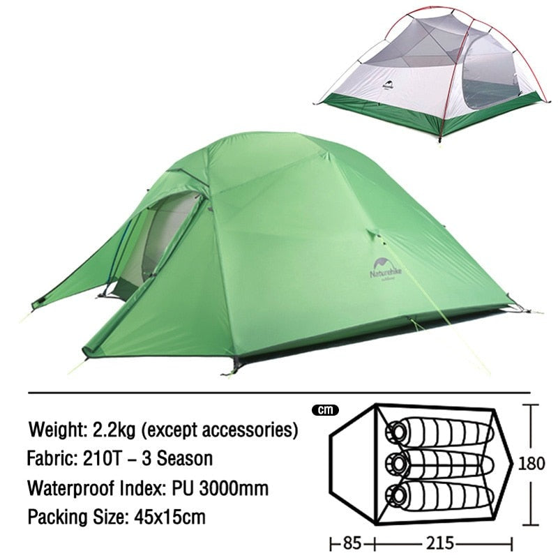 Waterproof Outdoor Hiking Travel Ten