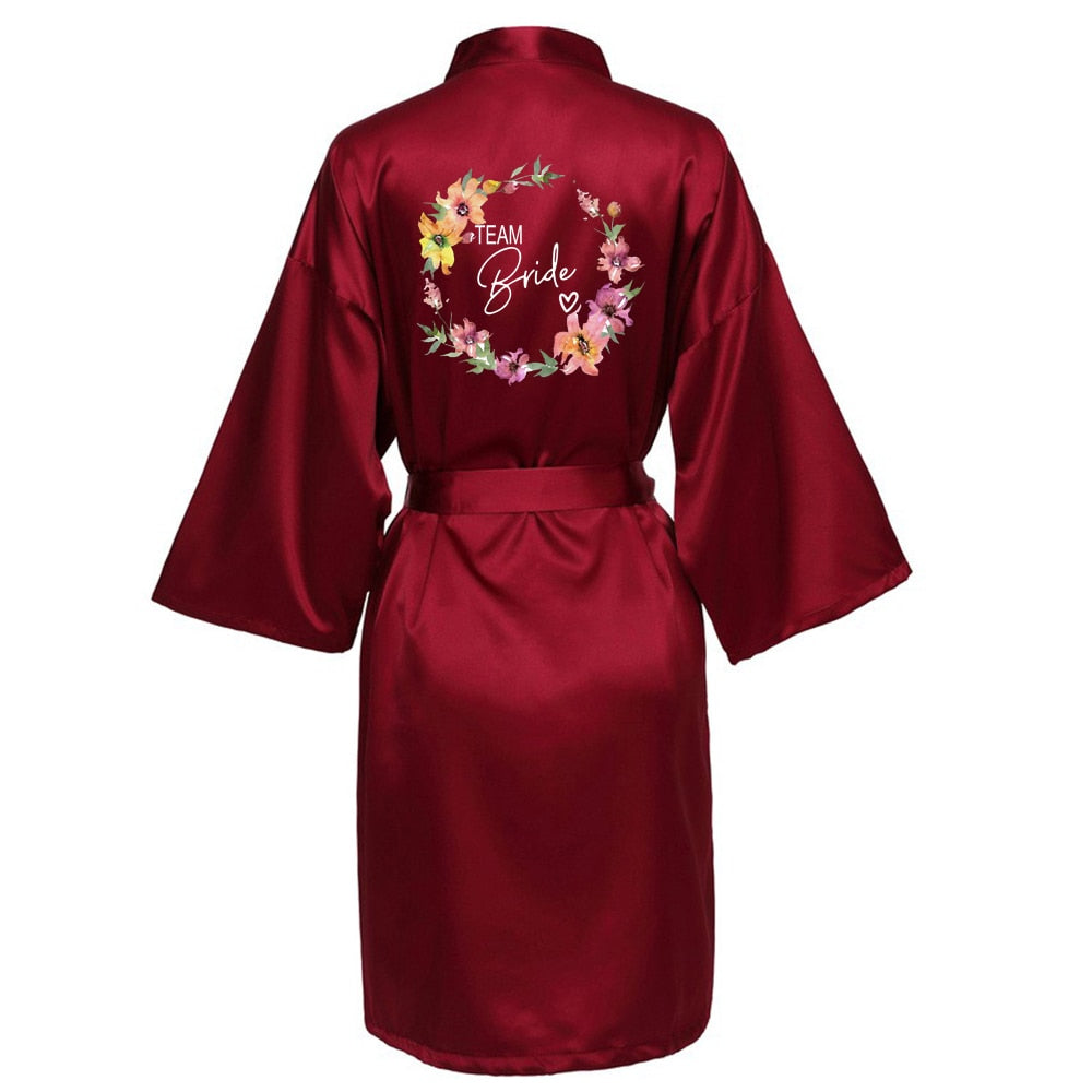 Products Wedding Party Team Bride Robe