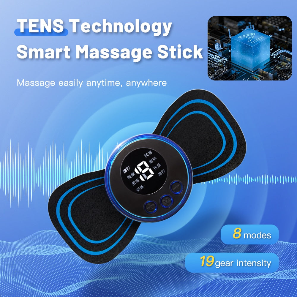 EMS Mini Electric Pulse Neck Massager