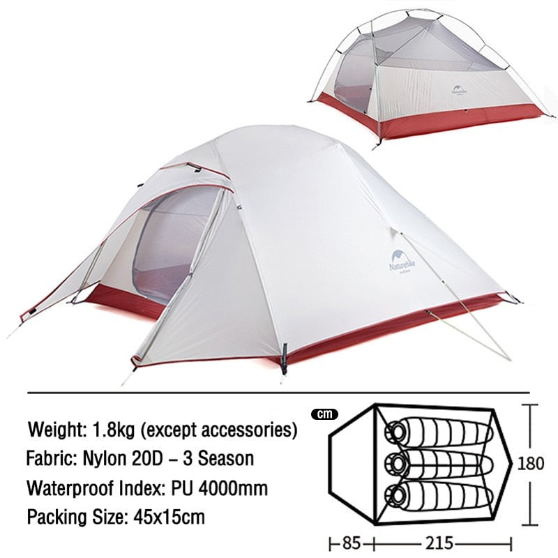 Waterproof Outdoor Hiking Travel Ten