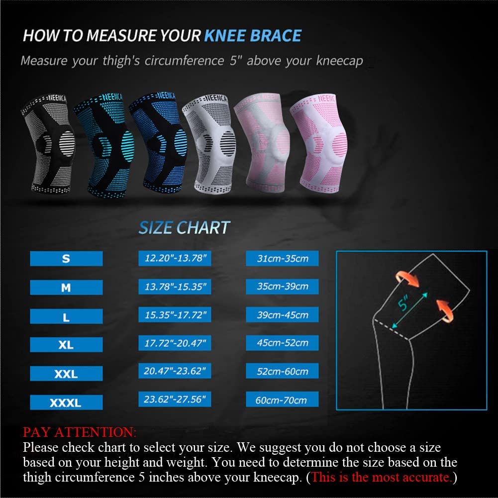 Copper Knee Support with Patella Gel Pad