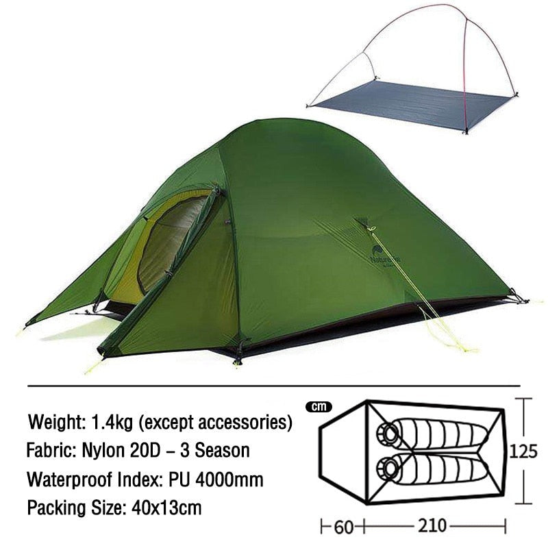 Waterproof Outdoor Hiking Travel Ten