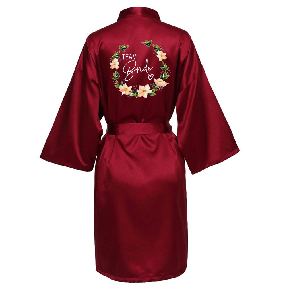 Products Wedding Party Team Bride Robe