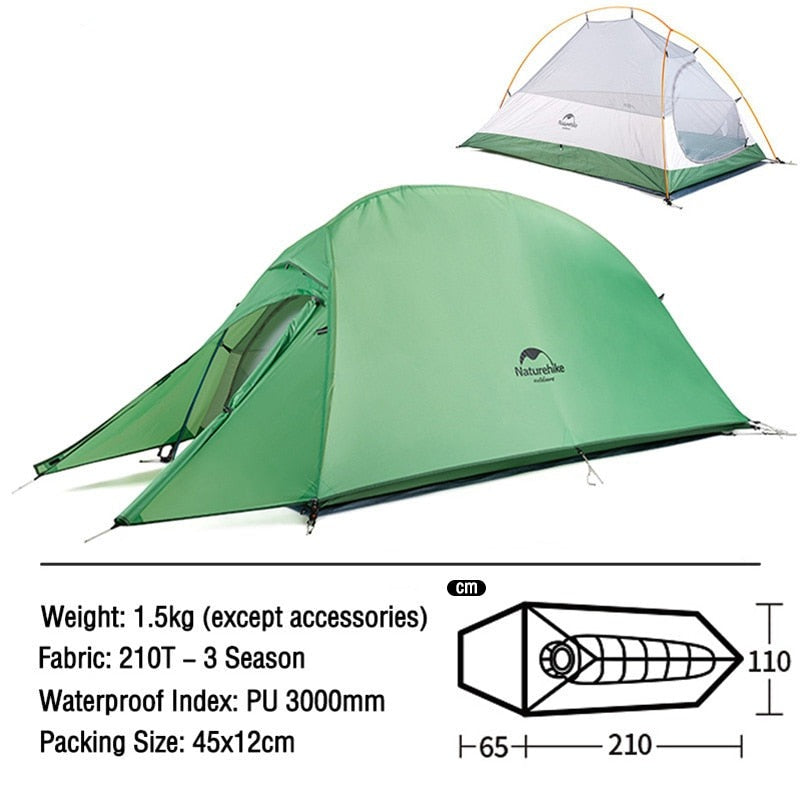 Waterproof Outdoor Hiking Travel Ten