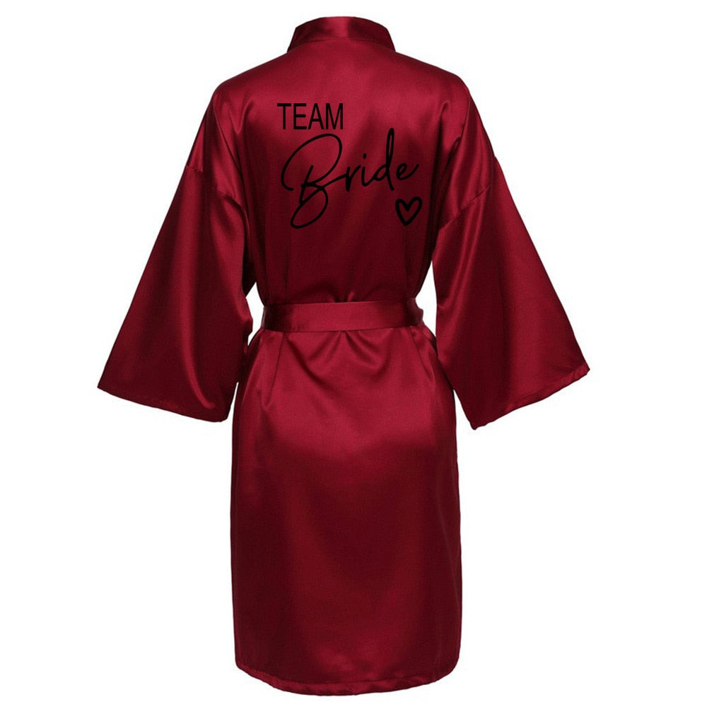 Products Wedding Party Team Bride Robe