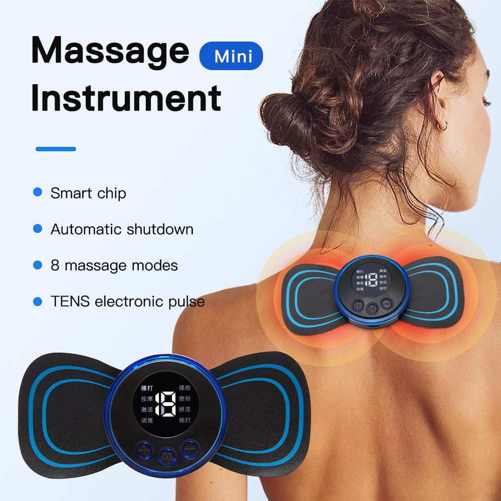 EMS Mini Electric Pulse Neck Massager