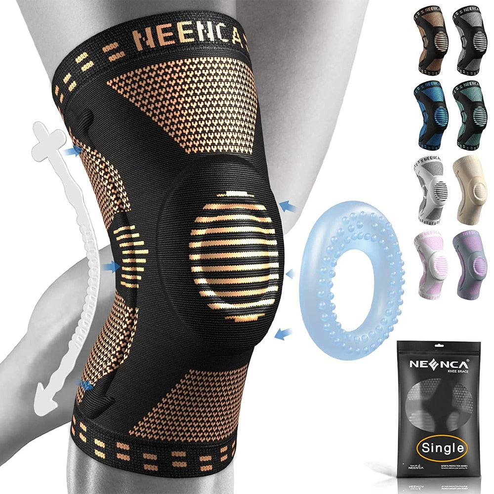 Copper Knee Support with Patella Gel Pad