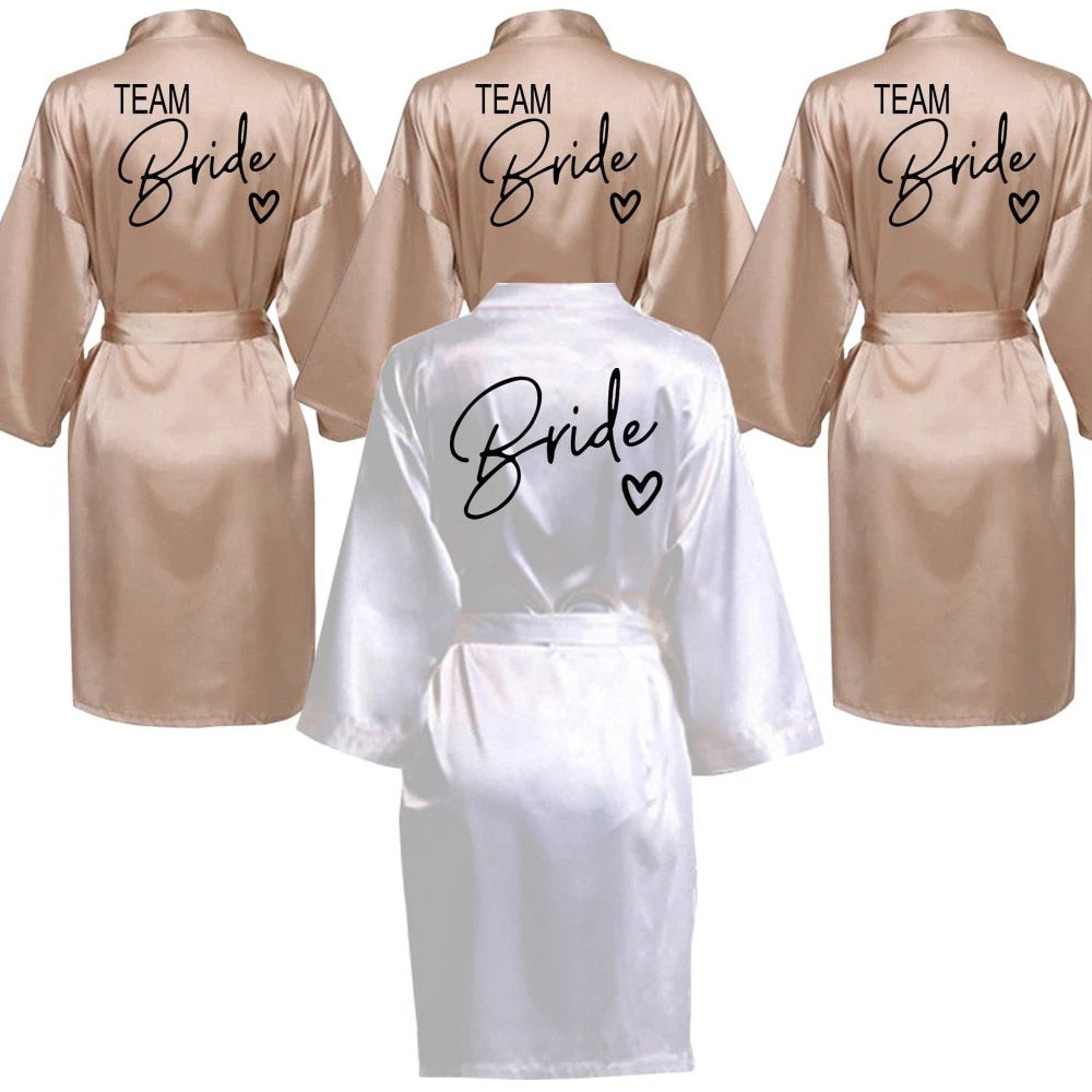 Products Wedding Party Team Bride Robe