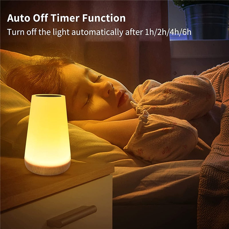 Remote Control Touch Dimmable Lamp